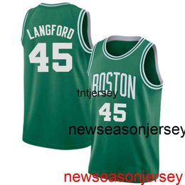 Cheap Custom Romeo Langford #45 Men's Swingman Jersey Stitched Mens Women Youth XS-6XL Basketball Jerseys
