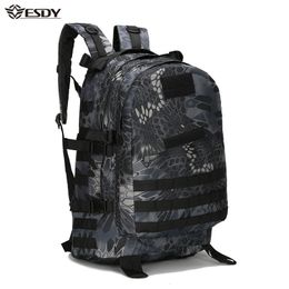 mountaineering Backpack 40L 3D Outdoor Sport Tactical climbing Camping Hiking Trekking Rucksack Travel outdoor Bag