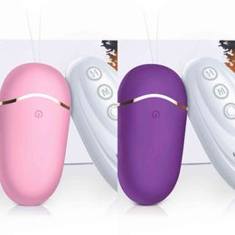 NXY Eggs Vaginal Balls Vibrator Wireless Powerful Remote Control Silicone Vibrating Love Egg G Spot Sex Toys for Woman Shop 1124