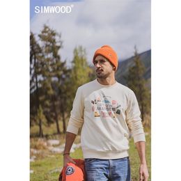Autumn hoodies men travel print funny sweatshirts jogger texture carton tracksuit SI980781 210813