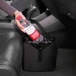 Other Interior Accessories Foldable Car Trash Can Pack Bag Waterproof Storage Box Container Large Capacity Leakproof Garbage Bin