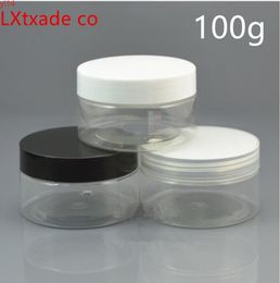 100g/ml Clear Lucency Plastic Bottles Jar Bath Salt Ceram Lotion Pomade Eye Gel Small Sample Packing Jargood qty