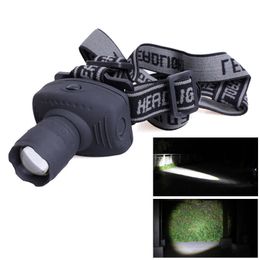 Headlamps LED Head Torch HeadLight Zoomable Lamp Frontale Lantern High Bright Adjustable Headlamp 3-Mode Light For Climbing