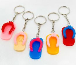 Metal Keychains resin Material Imitation Shoe keychain Metal Key Ring Pendant Toys Small Gifts for Unisex