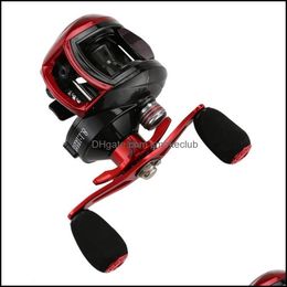 Sports & Outdoors Baitcasting Reels 1Pcs Fishing Reel Spinning 10Kg Max Drag 8.1:1 Profession Bait Finesse System Trout Ajing Wheel Drop Del