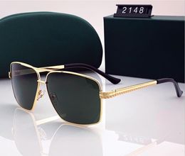 FONEX Titanium Alloy TR90 Rimless Sunglasses Men 2021 Ultralight Screwless Square Women Polarized Sun Glasses for Mens