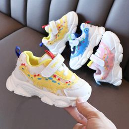 Children Sneakers Spring Autumn Boys Sport Shoes Kids Casual Shoes Lightweight Breathable Training Shoes SHZ005 G1025