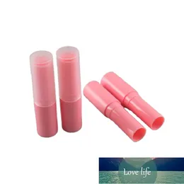 Packing Bottles 4g Lip Balm Tube Containers Pink Round Empty Cosmetic Container DIY Lipbalm Packaging with Clear 50 pcs/lot