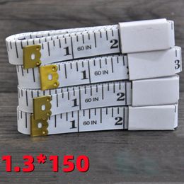 White Soft Tape Measures 150cm 60inch Body Measuring Ruler Sewing Tailor Tools