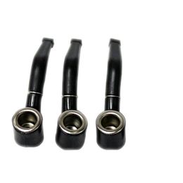 2021 Super Mini Small Smoking pipes Creative filter cigarette holder Small portable for dry herb Material: Plastic+Metal
