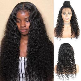 Ishow 13x4 Transparent Lace Front Wig Human Hair Full Lace Wigs 13x1 Part Natural Color Brazilian Body Loose Deep Wave Peruvian Straight 10-30inch for Women