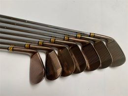 Golf Clubs Top Quality 24ss Designer for Men Iron Set Bronze Forged Irons MTG ITOBORI Golf Clubs 4-9P /graphite/steel Shaft with Head Cover 30c