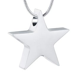 Cremation Jewellery For Ashes Star Necklace Memorial Urn Pendant Human Pet Keepsake Women Men Chains