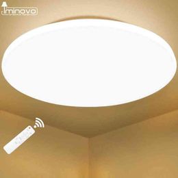 Modern LED Ceiling Light Fixture Lamp Surface Mount Living Room Bedroom Bathroom Home Kitchen RUOWH100 RUOWH150 W220307