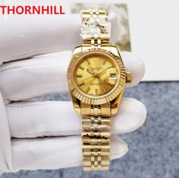 High-End Ladies Watch Fully Automatic Mechanical Movement 904L Stainless Steel Strap And Case 28mm Waterproof Scratch Mirror Self-wind Fashion Wristwatches Gift