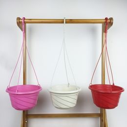 High quality Planter Hanging Vase Container Wall Plant Basket For Garden xe61 210712