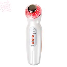 Ultrasonic Facial Massager Photon LED Light Therapy Anti-aging Skin Lifting Care Beauty Machine Home Use