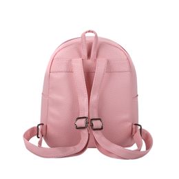 travel bag YBYT brand 2018 preppy style solid women kawaii rucksack simple lychee pattern ladies student school backpacks