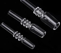 2021 NEW 10mm 14mm 18mm Quartz Nail Tips Ceramic Nail Oil Rig Glass Bong Dab Rig Smoking Accessories Glass Water Pipe