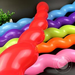 Party Decoration 1.5g 1.8g Spiral Balloon Screw Latex Balloons Holiday Birthday Wedding Decorations Modelling Gifts Toys