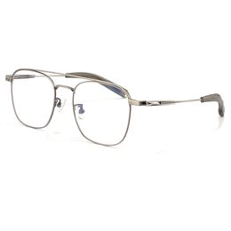 2022 New Fashion Oval Metal Gold Glasses Frame Women Eyewear Vintage Designer Luxury Foldable Optical Frame