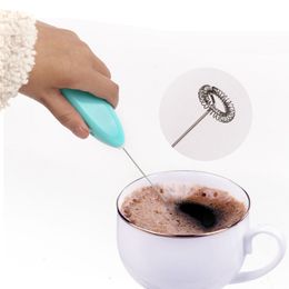 Kitchen Tools Electric Milk Frother Automatic Egg Beater Cream Mixer Coffee Stirrer Handheld Cappuccino Whisk W0193