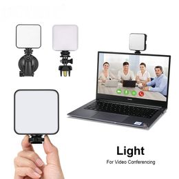 Lighting Video Live Stream Light 2500K-6500K LED Lamp for Smartphone Tablet Laptop Notebook Mini Vlog Fill Lights for Selfie