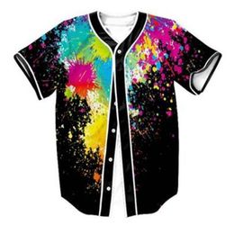 Baseball Jerseys 3D T Shirt Men Funny Print Male T-Shirts Casual Fitness Tee-Shirt Homme Hip Hop Tops Tee 028