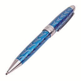 -Yamalang Luxury Petit Prince 145 Dunkelblaue und braune Rollerball Pen Kugelschreiber Fountain Pens Schreibwaren Büro Schulbedarf mit Seriennummer