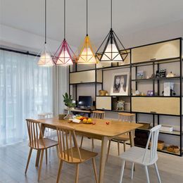 Pendant Lamps Nordic Led Stone Lights Industrial Lamp Lumiere Kitchen Dining Bar Room Light Bedroom Hanging
