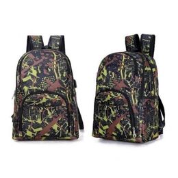 2021 Best out door outdoor bags camouflage travel backpack computer bag Oxford Brake chain middle school student bag many Colours XSD1008
