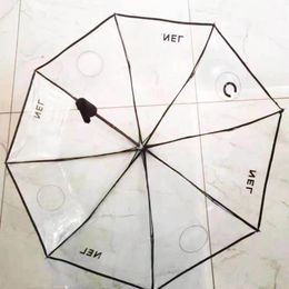 Designer Sun Shade Umbrellas White Folding Luxurys Designers C Rain Reverse Umbrellas Parasol Windproof Raining Drop Umbrella D211165M
