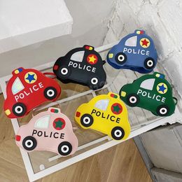 PU Leather Boys Kids Small Shoulder Bags Cute Baby Girls Coin Purse Wallet Handbags Lovely Cartoon Car Children's Messenger Bag