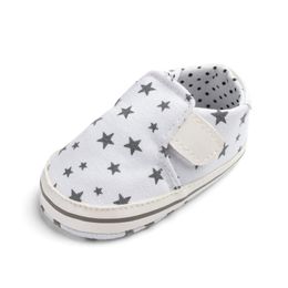 red shoes boys Canada - Casual Baby Shoes Indoor Crib Infants First Walkers Cute Boys Prewalkers White Gray Blue Red Color
