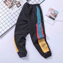 QNPQYX New Hip Hop Streetwear Joggers Pants Men Casual Cargo Pant Trousers High Street Elastic Waist Harem Pant Man X0723