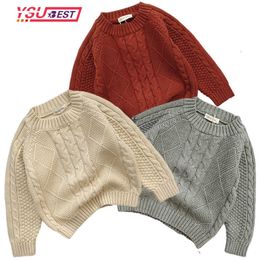 Autumn Baby Boys Girls Sweaters Kids Sweaters Winter Boys Knit Sweater Girls Ripped Sweater Toddler Girls Winter Clothes Boys Y1024