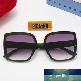 Mens womens designer sunglass UV 400 High-end Shiny design Sunglasses for men women fashion lovers All-match Polarized light sun glasses with box Factory price