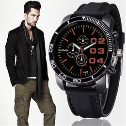 Wristwatches Men's Watches Sport Outdoor Dress Solar Watch Military Silicone Quartz Clock Hours Orologio Uomo