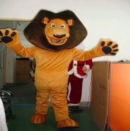 Mascot Costumes New lion mascot costume Cartoon Character Costumes Mascot mascotte theme Fancy party Dress carnival Cosplay Outfits Adult Si