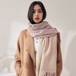 2021 Elegant Thick Blanket Women Shawl And Wraps Winter Print Cashmere Scarf Hijab Ladies Pashmina Neckerchief Bufanda Echarpe Q0828