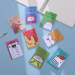 Cartoon 50-page sticky notes wholesale creative cute note can tear student Notepads