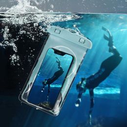 Storage Bags Cartoon Waterproof Bag Of Mobile Phone Cover Can Touch The Screen Swimming Drift Spring Special Sealed