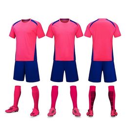 Customized Soccer Jersey Sets football suit short sleeve adult children's light plate jerseys boys and girls class team uniform training Dragon Boat 06