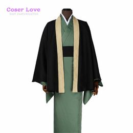 Bungo Stray Dogs Fukuzawa Yukichi Cosplay costume Carnival New Years Christmas Costume Y0903