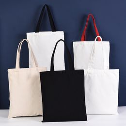 New Styles Large Canvas Tote Bags Handbag Shoulder Bag Shopping Travel Storage Bags Cotton Canvas Handbags Wholesale