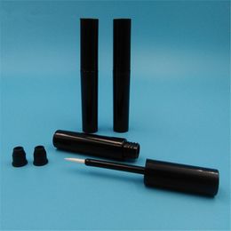 Plastic black Eyeliner Tube, Empty DIY 1.3ml Refillable Bottle, Eyelashes Growth Liquid Package bottle F218