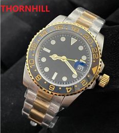 High quality fashion mens 50m waterproof watch Mechanical automatic dress watches 904L Stainless steel bracelet Wristwatch