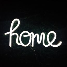 "home" word sign Other Colours can be Customised Wedding decorations wall decoration led neon light 12V Super Bright