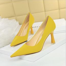 Sexy Kitten Heels Snake Women Pumps Spring Women Shoes High Heels Pointed Party Shoes Red Lady Shallow Mouth Shoes