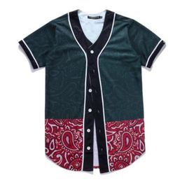3D Baseball Jersey Men 2021 Fashion Print Man T Shirts Short Sleeve T-shirt Casual Base ball Shirt Hip Hop Tops Tee 80